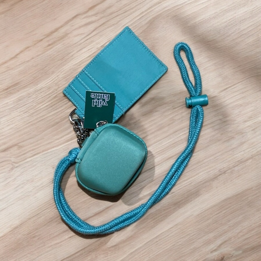 Wild Fable Aqua Blue Mini Purse Bag Wallet